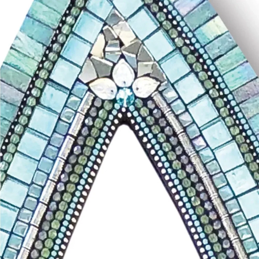 Elegant Mosaic Wall Mirror